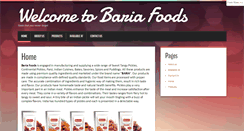 Desktop Screenshot of bariafoods.com